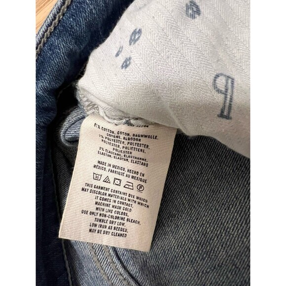 Pilcro Letterpress‎ Denim Jeans Size 29 Blue Wash Bootcut Mid Rise - Picture 4 of 5